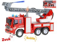 Firefighters Friction Car 27cm 1:16 Water Spraying, Battery-Operated with Light and Sound in Box - Toy Car