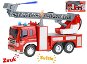 Firefighters Friction Car 27cm 1:16 Water Spraying, Battery-Operated with Light and Sound in Box - Toy Car