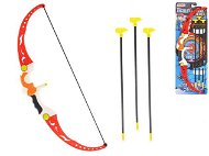 Bow 56cm and Arrows with Target on Card - Toy Weapon