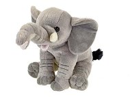 Slon plyšový 20 cm, sediaci, 0 mes.+, vo vrecku - Plyšová hračka