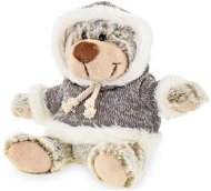 Sitting Teddy Bear 15cm in Sweater 0m+ in Bag - Teddy Bear