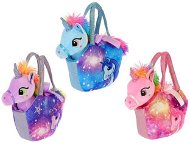 Unicorn Plush 18cm with Bag 18x23cm 3 Colours 0m+ - Soft Toy