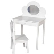 Kids' Table Cosmetic table 72,5 x 48,5 x 50 cm with chair - Dětský stůl