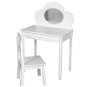 Kosmetický stolek 72,5 x 48,5 x 50 cm s židlí - Detský stolík