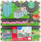 Soft city floor blocks 118 x 118 cm - Foam Puzzle