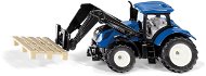 Siku Blister - New Holland Tractor with Pallet Forks and pPallet - Metal Model