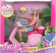 Anlily Glam Scooter - Puppe auf Motorroller - Puppe