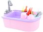 Batteriebetriebenes Waschbecken - rosa - Thematisches Spielzeugset