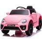 Volkswagen Beetle - růžový - Dětské elektrické auto