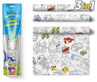 Pexi Malovací ubrusy 3 ks - Mořská zvířátka (Sea Animals) - Malování pro děti