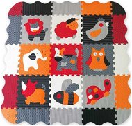 Baby great Foam puzzle Animals grey-red SX with edges - Foam Puzzle