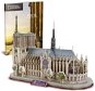 Cubicfun 3D puzzle National Geographic: Katedrála Notre-Dame 128 dílků - 3D puzzle