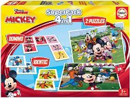 Educa Mickey and Friends 4-in-1 Game Set - Board Game