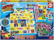Educa Mickey and the Racers 8-in-1 Game Set - Board Game