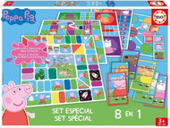 Educa Peppa Pig 8-in-1 Game Set - Social Game