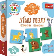 Trefl First Children's Games: Animals - Board Game
