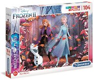 Clementoni Brilliant puzzle Ice Kingdom 2, 104 pieces - Jigsaw