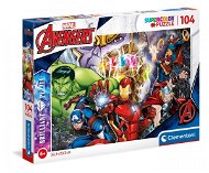 Clementoni Briliant puzzle Marvel: Avengers 104 dielikov - Puzzle