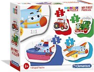 Jigsaw Clementoni My First Puzzle Vehicles 4in1 (2,3,4,5 pieces) - Puzzle