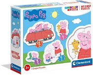 Clementoni My First Peppa Pig Puzzle 4-in-1 (3, 6, 9,12 pieces) - Jigsaw