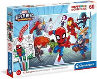 Clementoni Reversible Puzzle Marvel Super Hero Adventures 60 pieces - Jigsaw Puzzle