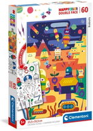 Clementoni Reversible Puzzle Robots 60 pieces - Jigsaw Puzzle