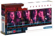 Clementoni Panoramatické puzzle Netflix: Stranger Things 1 000 dielikov - Puzzle
