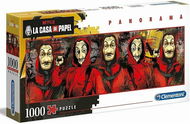 Clementoni Panoramatické puzzle Papírový dům 1000 dílků - Puzzle