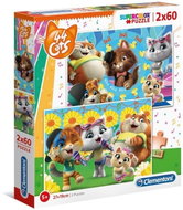 Clementoni Puzzle 44 Cats 2x60 pieces - Jigsaw Puzzle