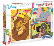 Clementoni Puzzle Disney Fairy Tales 3x48 pieces - Jigsaw Puzzle