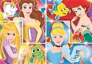 Clementoni Puzzle Disney, princezné: S kamarátmi 104 dielikov - Puzzle
