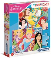 Clementoni Puzzle Disney Princesses 2x20 pieces - Jigsaw