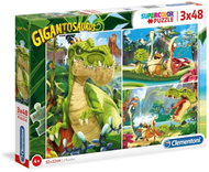 Clementoni Puzzle Gigantosaurus 3x48 pieces - Jigsaw Puzzle