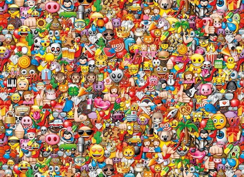 Clementoni Puzzle Impossible: Emoji 1000 dílků - Puzzle - Hlavní obrázek