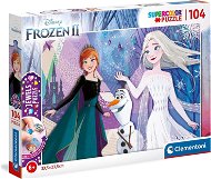Clementoni Puzzle with Gems Frozen 2: Sisters 104 pieces - Jigsaw