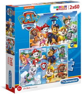 Clementoni Puzzle Paw Patrol 2x60 pieces - Jigsaw Puzzle