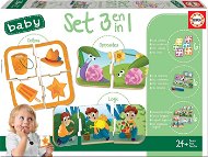 Educa Baby Puzzle Set Colours, Sequence and Opposites 3-in-1 - Jigsaw