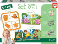Educa Baby Puzzle Set Colours, Sequence and Opposites 3-in-1 - Jigsaw Puzzle