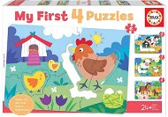 Educa My First Mothers and Babies Puzzle 4-in-1 (5, 6, 7, 8 pieces) - Jigsaw