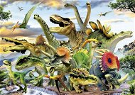 Jigsaw Educa Puzzle Dinosaurs 500 pieces - Puzzle