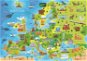 Puzzle Educa Puzzle Mapa Evropy 150 dílků - Puzzle