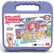 Educa Pirates Colouring Puzzle 100 pieces with Markers - Jigsaw Puzzle