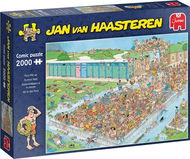 Jumbo Puzzle Pile in the pool 2000 pieces - Jigsaw