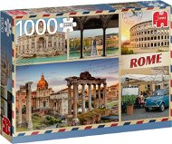 Jumbo Puzzle Greetings from Rome 1000 pieces - Jigsaw
