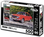 Retro-auta Puzzle č. 24 Škoda 120 L (1979) 500 dílků - Puzzle