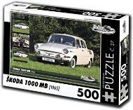Retro-auta Puzzle č. 27 Škoda 1000 MB (1965) 500 dílků - Puzzle