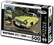 Retro-auta Puzzle č. 28 Wartburg 311/1000 (1963) 500 dílků - Puzzle