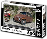 Retro-auta Puzzle č. 55 Velorex 16/350 (1967) 500 dílků - Puzzle