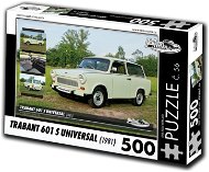 Retro-auta Puzzle č. 56 Trabant 601 S Universal (1981) 500 dílků - Puzzle