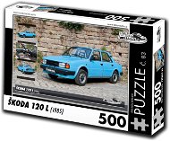 Retro-auta Puzzle č. 83 Škoda 120 L (1985) 500 dílků - Puzzle